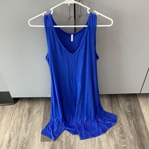 Bishuige medium blue tank dress